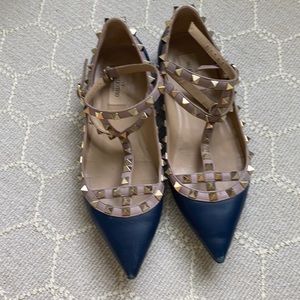 Valentino stud flats
